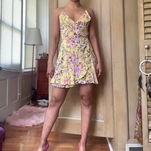 Floral summer dress